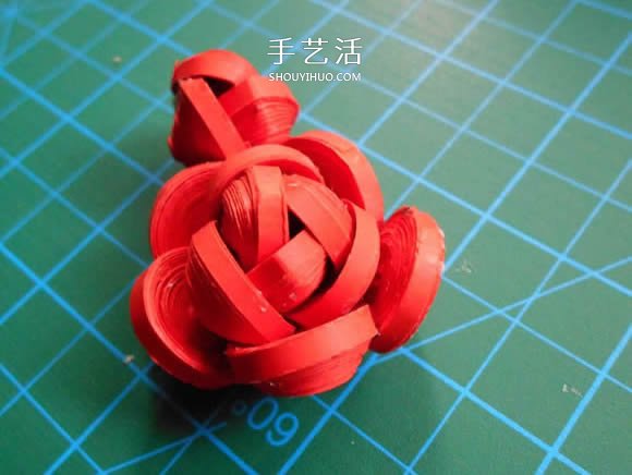 衍紙手工制作絕美玫瑰花的方法圖解 -  itrip.net.cn