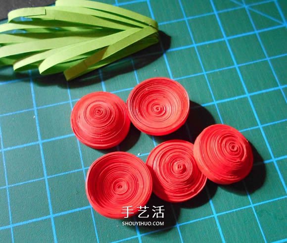衍紙手工制作絕美玫瑰花的方法圖解 -  itrip.net.cn