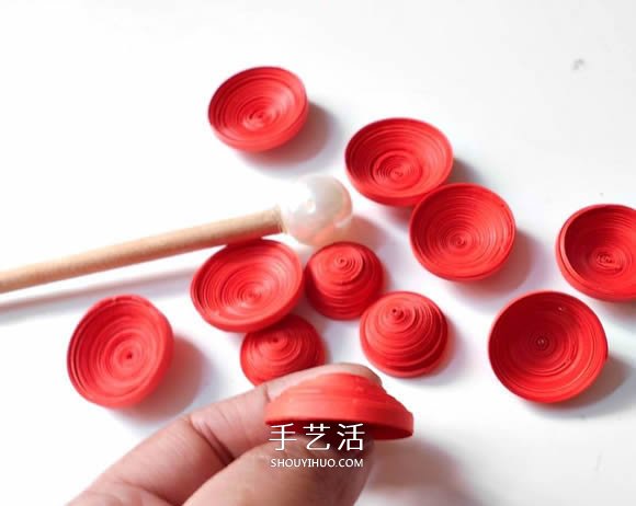 衍紙手工制作絕美玫瑰花的方法圖解 -  itrip.net.cn