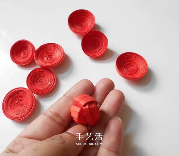 衍紙手工制作絕美玫瑰花的方法圖解 -  itrip.net.cn