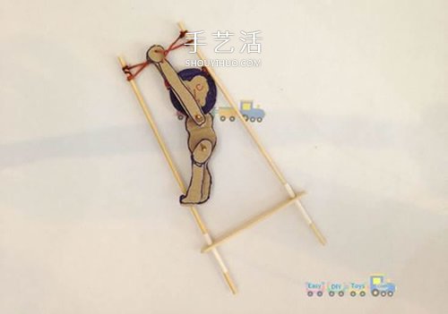 有趣的紙板猴子玩具的制作方法 -  itrip.net.cn
