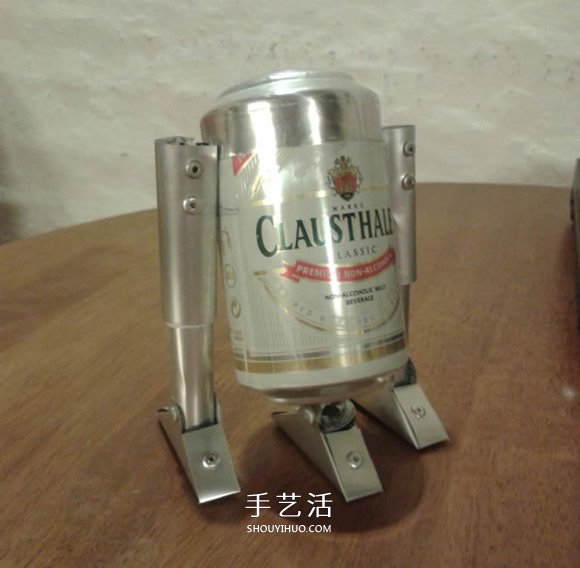 易拉罐D(zhuǎn)IY制作星球大戰(zhàn)R2-D2機器人的方法 -  itrip.net.cn