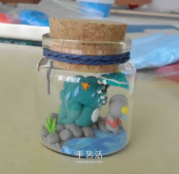 自制粘土卡通瓶的方法 -  itrip.net.cn