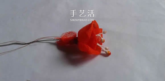 情人節(jié)紅玫瑰布花的制作方法教程 -  itrip.net.cn