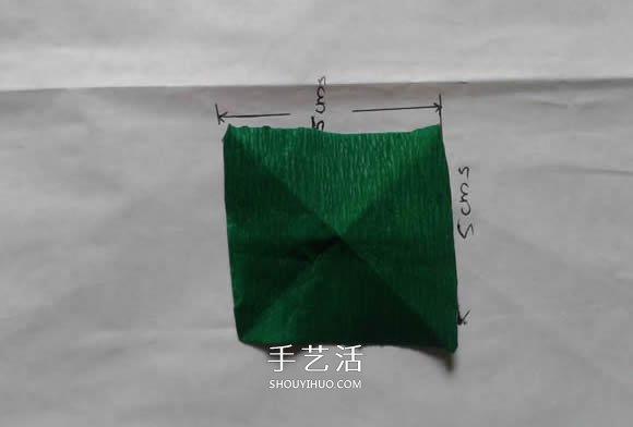 情人節(jié)紅玫瑰布花的制作方法教程 -  itrip.net.cn
