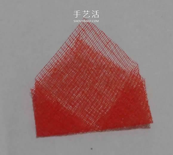 情人節(jié)紅玫瑰布花的制作方法教程 -  itrip.net.cn