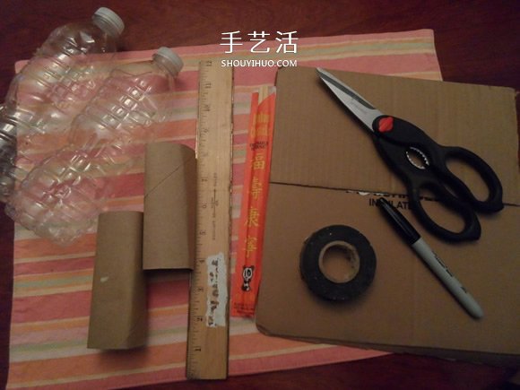 廢物利用做玩具船的方法 -  itrip.net.cn