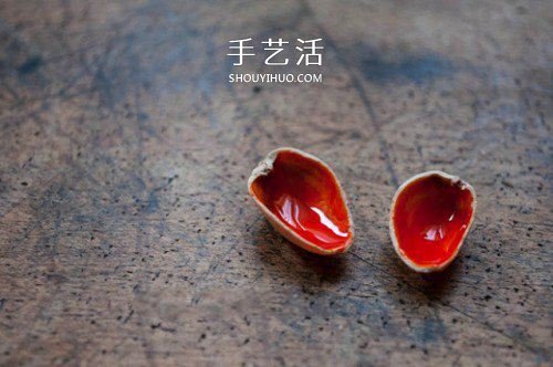 開心果殼制作小巧胸針的方法 -  itrip.net.cn