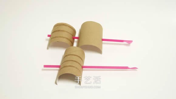 果汁盒手工制作氣球海盜船圖解 -  itrip.net.cn
