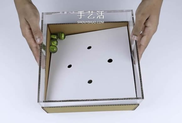 瓦楞紙板手工制作平衡棋盤玩具教程 -  itrip.net.cn