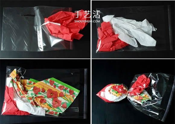 塑料袋簡單手工制作小魚裝飾的教程 -  itrip.net.cn