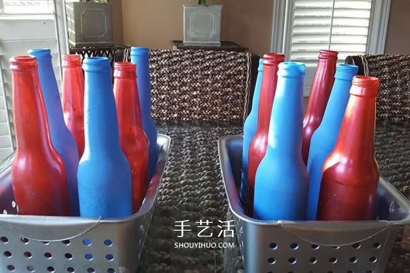 玻璃瓶手工制作嘉年華拋圈玩具教程 -  itrip.net.cn