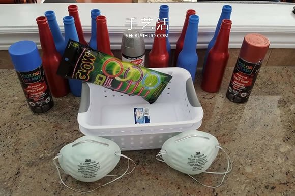 玻璃瓶手工制作嘉年華拋圈玩具教程 -  itrip.net.cn