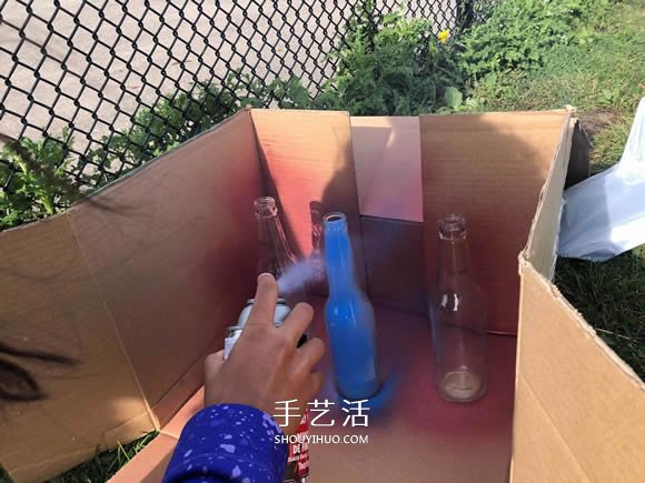 玻璃瓶手工制作嘉年華拋圈玩具教程 -  itrip.net.cn