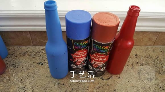 玻璃瓶手工制作嘉年華拋圈玩具教程 -  itrip.net.cn