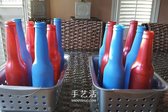 玻璃瓶手工制作嘉年華拋圈玩具教程 -  itrip.net.cn