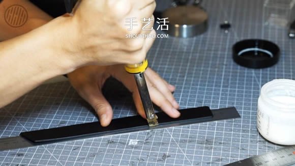 自制簡(jiǎn)約皮革手拿包的方法圖解教程 -  itrip.net.cn