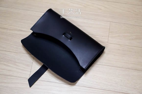 自制簡(jiǎn)約皮革手拿包的方法圖解教程 -  itrip.net.cn