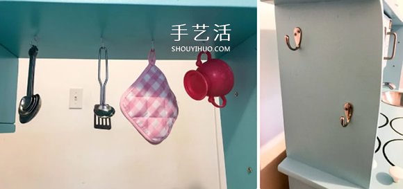 舊電腦桌改造兒童玩具廚房的方法 -  itrip.net.cn