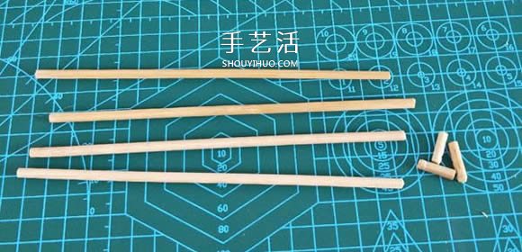 一次性筷子手工制作置物碟圖解教程 -  itrip.net.cn
