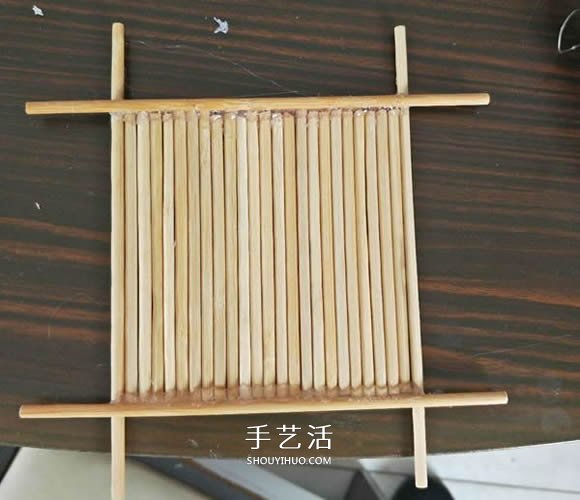 一次性筷子手工制作置物碟圖解教程 -  itrip.net.cn
