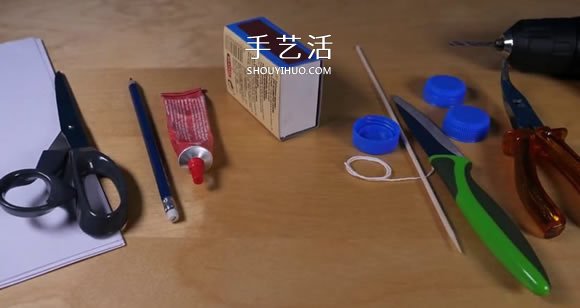 自制紙做大炮玩具的方法圖解教程 -  itrip.net.cn