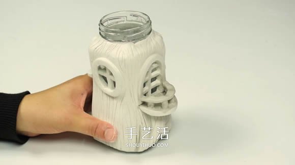 紙粘土和玻璃瓶手工制作童話(huà)小屋 -  itrip.net.cn
