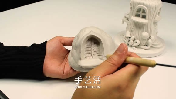 紙粘土和玻璃瓶手工制作童話(huà)小屋 -  itrip.net.cn