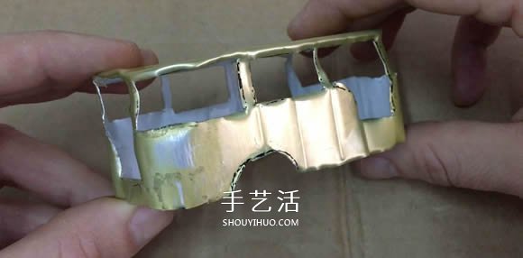 易拉罐手工制作吉普車模型圖解教程 -  itrip.net.cn