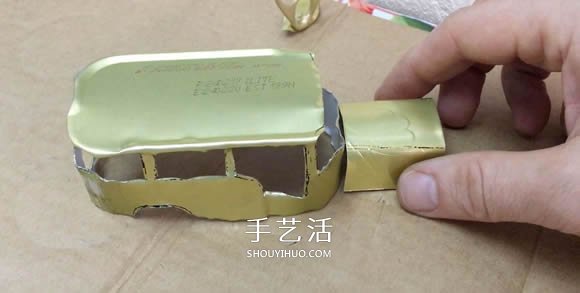 易拉罐手工制作吉普車模型圖解教程 -  itrip.net.cn