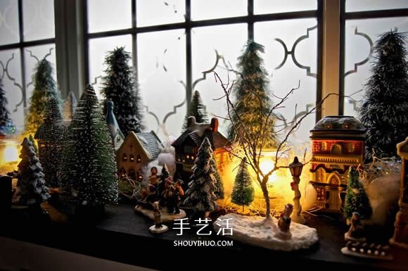 自制圣誕節(jié)光禿禿樹木裝飾的制作方法 -  itrip.net.cn