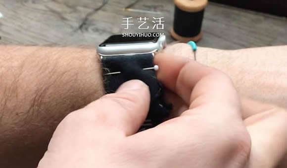 內(nèi)衣松緊帶制作蘋果手表表帶的教程 -  itrip.net.cn