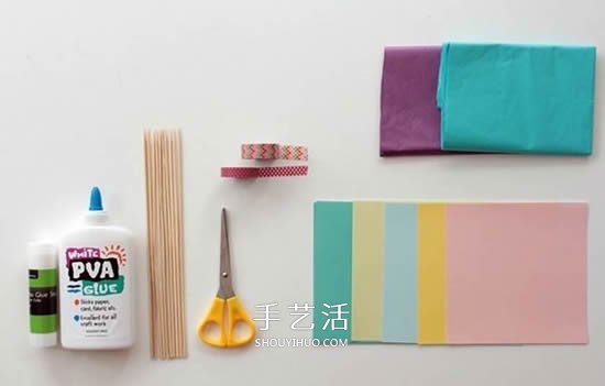 簡單的絹紙花手工制作圖解教程 -  itrip.net.cn