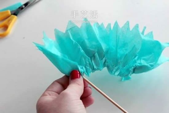 簡單的絹紙花手工制作圖解教程 -  itrip.net.cn