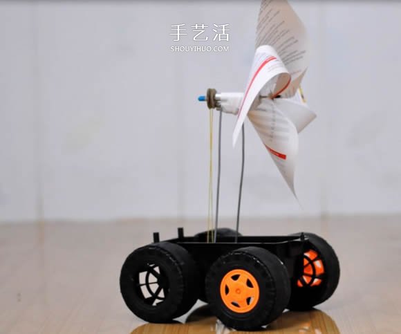 自制風(fēng)力驅(qū)動(dòng)玩具車的制作教程 -  itrip.net.cn