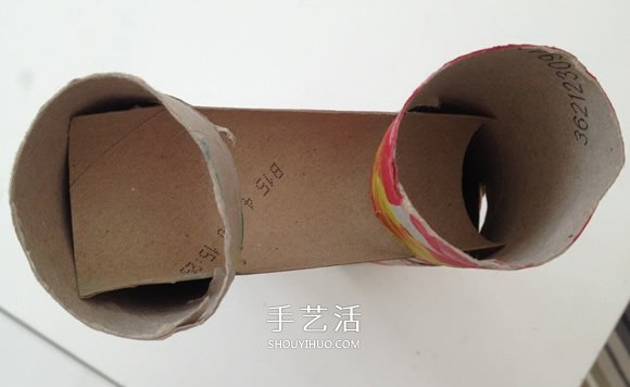 卷紙筒手工制作滾彈珠玩具的教程 -  itrip.net.cn