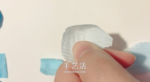 簡單又漂亮的皺紋紙洋牡丹做法圖解 -  itrip.net.cn