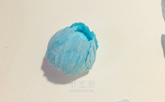 簡單又漂亮的皺紋紙洋牡丹做法圖解 -  itrip.net.cn