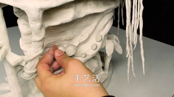 利用廢棄回收材料DIY童話樹屋燈的教程 -  itrip.net.cn