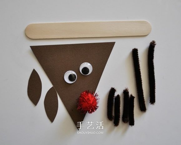 幼兒園手工制作圣誕馴鹿的教程 -  itrip.net.cn