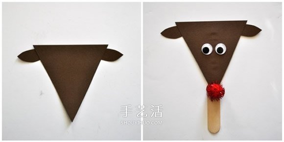 幼兒園手工制作圣誕馴鹿的教程 -  itrip.net.cn