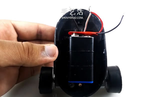舊鼠標(biāo)手工制作電動(dòng)玩具車的教程 -  itrip.net.cn