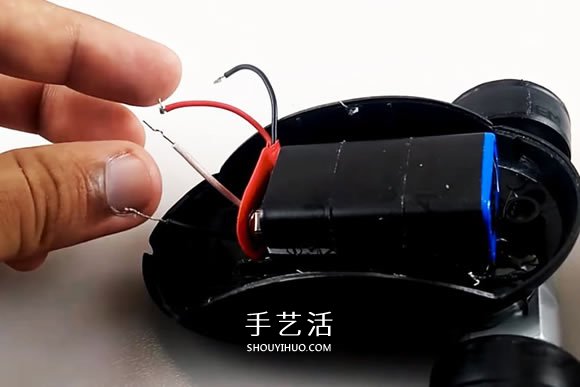 舊鼠標(biāo)手工制作電動(dòng)玩具車的教程 -  itrip.net.cn