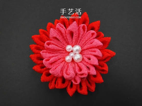 和風(fēng)花朵發(fā)梳的制作教程圖解 -  itrip.net.cn