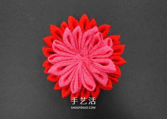 和風(fēng)花朵發(fā)梳的制作教程圖解 -  itrip.net.cn