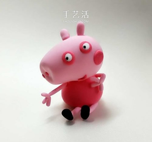 超輕粘土手工制作粉紅小豬佩奇圖解教程 -  itrip.net.cn