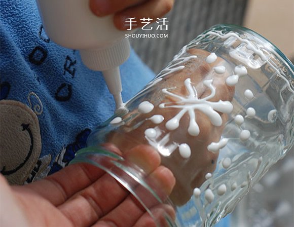 玻璃瓶手工制作雪花許愿瓶圖解教程 -  itrip.net.cn