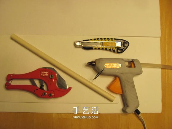 泡沫板手工制作竹蜻蜓玩具圖解教程 -  itrip.net.cn