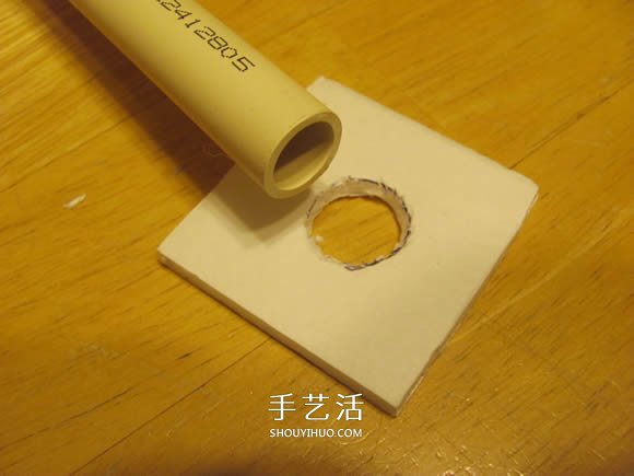 泡沫板手工制作竹蜻蜓玩具圖解教程 -  itrip.net.cn