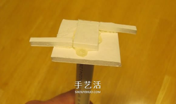 泡沫板手工制作竹蜻蜓玩具圖解教程 -  itrip.net.cn